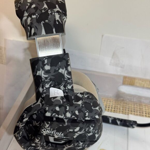 ONIKUMA K5 Black Camouflage Headphones good condition - Picture 5 of 6
